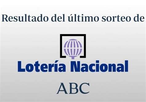 loteria nacional del sábado - comprobar lotería nacional - LOTERIA NACIONAL 